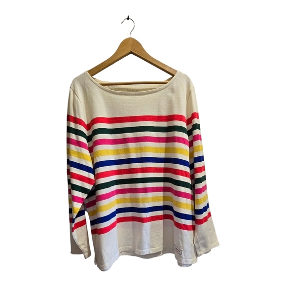 Talbots Tops - Striped Multicolor Women's Top
